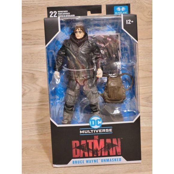 DC Multiverse The Batman Bruce Wayne Unmasked Target Exclusive McFarlane 2022 - Picture 1 of 5